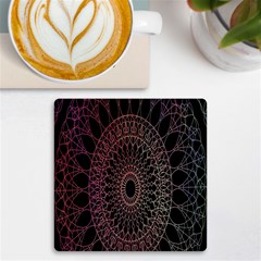 Mandala   Lockscreen , Aztec Uv Print Square Tile Coaster  by nateshop