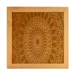 Mandala   Lockscreen , Aztec Wood Photo Frame Cube by nateshop