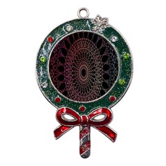 Mandala   Lockscreen , Aztec Metal X mas Lollipop With Crystal Ornament by nateshop