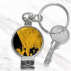 Yellow Best, Black, Black And White, Emoji High Nail Clippers Key Chain by nateshop