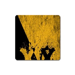 Yellow Best, Black, Black And White, Emoji High Square Magnet by nateshop