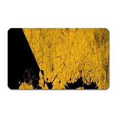 Yellow Best, Black, Black And White, Emoji High Magnet (rectangular) by nateshop