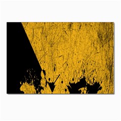 Yellow Best, Black, Black And White, Emoji High Postcard 4 x 6  (pkg Of 10) by nateshop