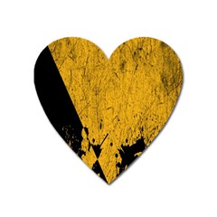 Yellow Best, Black, Black And White, Emoji High Heart Magnet by nateshop