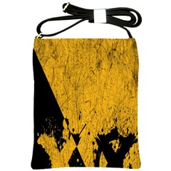 Yellow Best, Black, Black And White, Emoji High Shoulder Sling Bag by nateshop