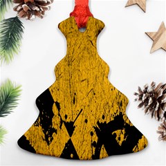 Yellow Best, Black, Black And White, Emoji High Ornament (christmas Tree)  by nateshop