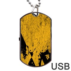 Yellow Best, Black, Black And White, Emoji High Dog Tag Usb Flash (one Side) by nateshop