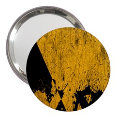 Yellow Best, Black, Black And White, Emoji High 3  Handbag Mirrors by nateshop