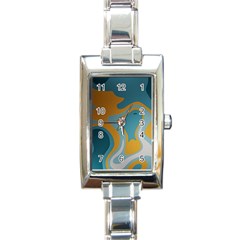 Cartoon, Elma, Corazones Rectangle Italian Charm Watch by nateshop