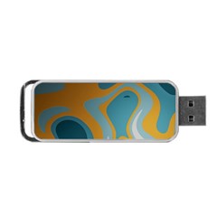 Cartoon, Elma, Corazones Portable Usb Flash (one Side) by nateshop