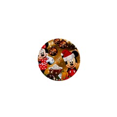 Cartoons, Disney, Merry Christmas, Minnie 1  Mini Buttons