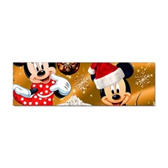 Cartoons, Disney, Merry Christmas, Minnie Sticker Bumper (10 pack)