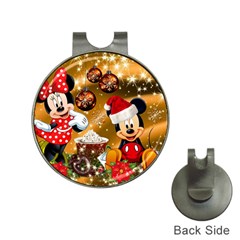 Cartoons, Disney, Merry Christmas, Minnie Hat Clips With Golf Markers by nateshop