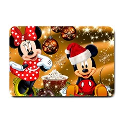 Cartoons, Disney, Merry Christmas, Minnie Small Doormat