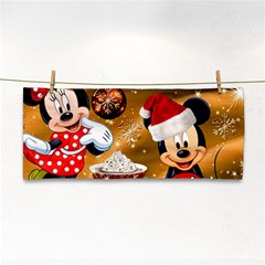 Cartoons, Disney, Merry Christmas, Minnie Hand Towel