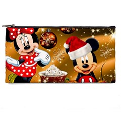 Cartoons, Disney, Merry Christmas, Minnie Pencil Case