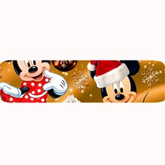 Cartoons, Disney, Merry Christmas, Minnie Large Bar Mat by nateshop