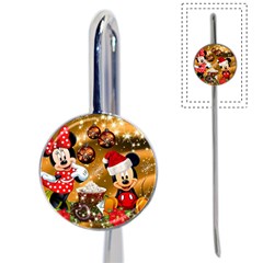 Cartoons, Disney, Merry Christmas, Minnie Book Mark by nateshop