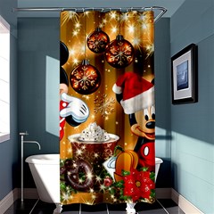 Cartoons, Disney, Merry Christmas, Minnie Shower Curtain 36  X 72  (stall)  by nateshop