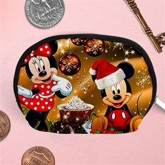 Cartoons, Disney, Merry Christmas, Minnie Accessory Pouch (medium) by nateshop