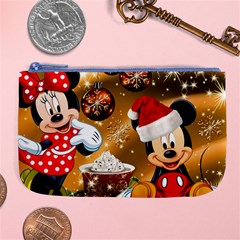 Cartoons, Disney, Merry Christmas, Minnie Large Coin Purse