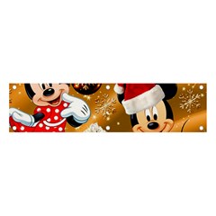 Cartoons, Disney, Merry Christmas, Minnie Banner and Sign 4  x 1 