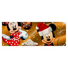 Cartoons, Disney, Merry Christmas, Minnie Banner And Sign 8  X 3  by nateshop