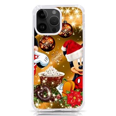 Cartoons, Disney, Merry Christmas, Minnie iPhone 14 Pro Max TPU UV Print Case