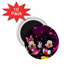 Cartoons, Disney, Mickey Mouse, Minnie 1 75  Magnets (10 Pack)  by nateshop