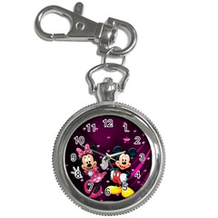 Cartoons, Disney, Mickey Mouse, Minnie Key Chain Watches by nateshop