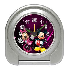 Cartoons, Disney, Mickey Mouse, Minnie Travel Alarm Clock