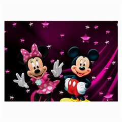 Cartoons, Disney, Mickey Mouse, Minnie Large Glasses Cloth by nateshop