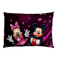 Cartoons, Disney, Mickey Mouse, Minnie Pillow Case (two Sides) by nateshop