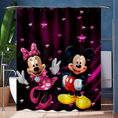 Cartoons, Disney, Mickey Mouse, Minnie Shower Curtain 60  X 72  (medium)  by nateshop