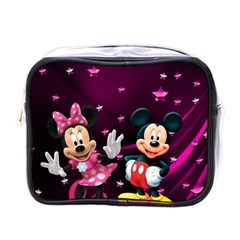 Cartoons, Disney, Mickey Mouse, Minnie Mini Toiletries Bag (one Side) by nateshop