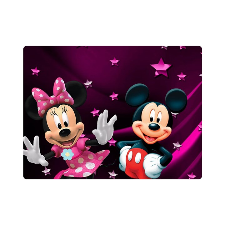 Cartoons, Disney, Mickey Mouse, Minnie Premium Plush Fleece Blanket (Mini)