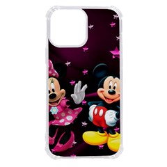 Cartoons, Disney, Mickey Mouse, Minnie Iphone 13 Pro Max Tpu Uv Print Case by nateshop