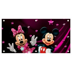 Cartoons, Disney, Mickey Mouse, Minnie Banner And Sign 4  X 2  by nateshop