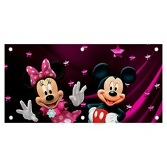 Cartoons, Disney, Mickey Mouse, Minnie Banner And Sign 6  X 3  by nateshop