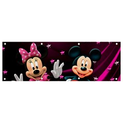 Cartoons, Disney, Mickey Mouse, Minnie Banner And Sign 9  X 3  by nateshop