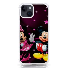 Cartoons, Disney, Mickey Mouse, Minnie Iphone 14 Tpu Uv Print Case by nateshop