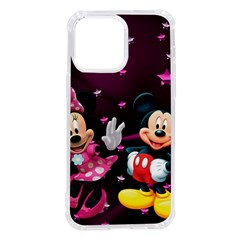 Cartoons, Disney, Mickey Mouse, Minnie Iphone 14 Pro Max Tpu Uv Print Case by nateshop