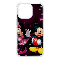 Cartoons, Disney, Mickey Mouse, Minnie Iphone 13 Pro Tpu Uv Print Case by nateshop