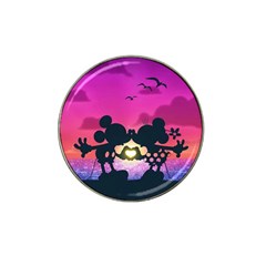 Mickey And Minnie, Mouse, Disney, Cartoon, Love Hat Clip Ball Marker (10 Pack) by nateshop