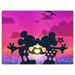 Mickey And Minnie, Mouse, Disney, Cartoon, Love Premium Plush Fleece Blanket (Extra Small) 40 x30  Blanket Front