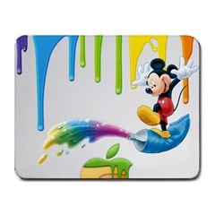 Mickey Mouse, Apple Iphone, Disney, Logo Small Mousepad