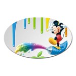 Mickey Mouse, Apple Iphone, Disney, Logo Oval Magnet Front