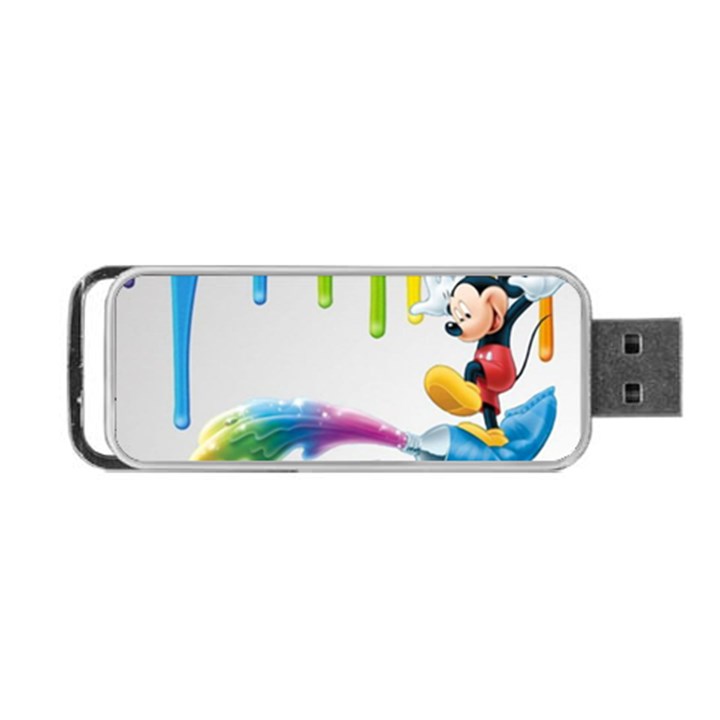 Mickey Mouse, Apple Iphone, Disney, Logo Portable USB Flash (Two Sides)