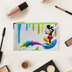 Mickey Mouse, Apple Iphone, Disney, Logo Cosmetic Bag (xs) by nateshop