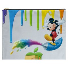 Mickey Mouse, Apple Iphone, Disney, Logo Cosmetic Bag (xxxl) by nateshop